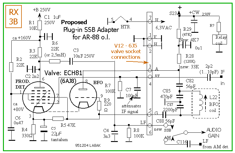 Ssb детектор схема